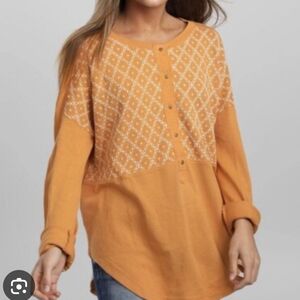 Free People Spirit Henley TShirt